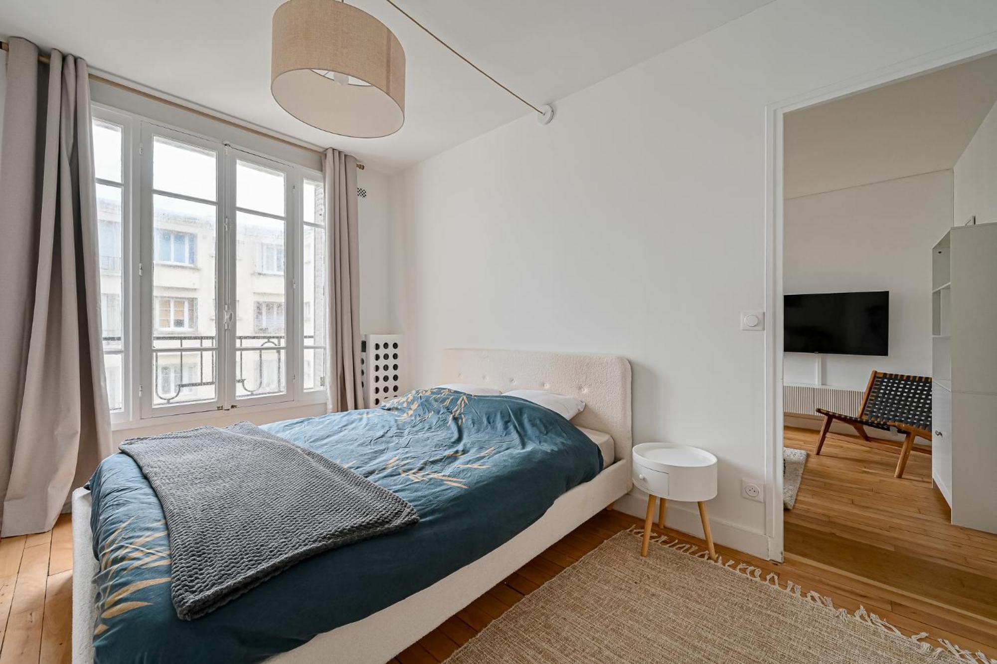 Citystay-Confort- 5 Min Metro - ボローニュ・ビランクー エクステリア 写真