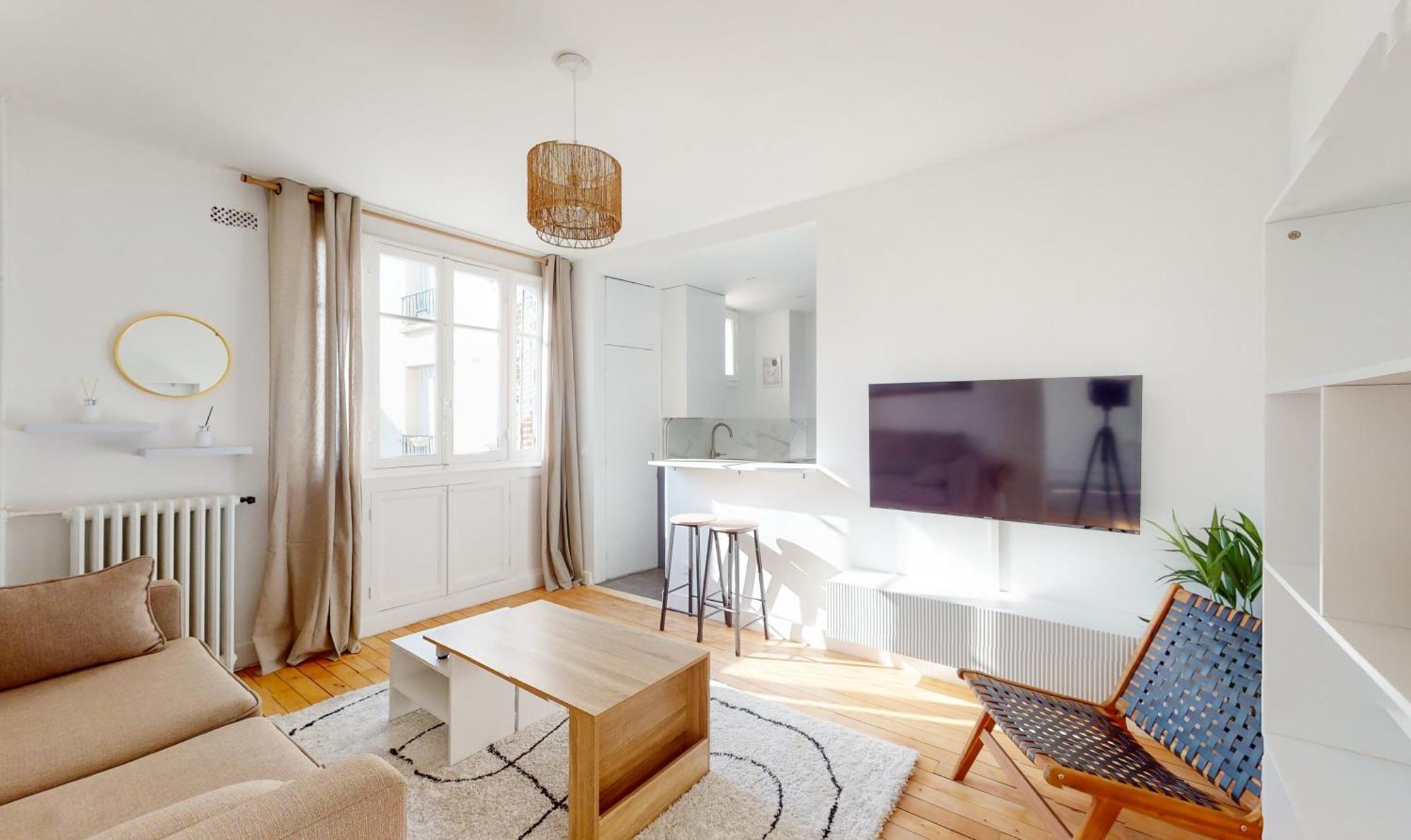 Citystay-Confort- 5 Min Metro - ボローニュ・ビランクー エクステリア 写真